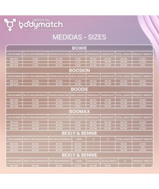 Bowie Pechos de Silicona Copa E Silicona Liquida