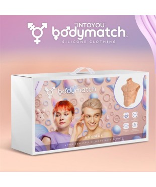 Boomax Traje Torso Masculino Hiperrealista Silicona Liquida Talla S