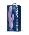 Annia Vibrador G Spot con Wiggling Interno