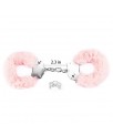 Esposas Metalicas con Pelo Rosa
