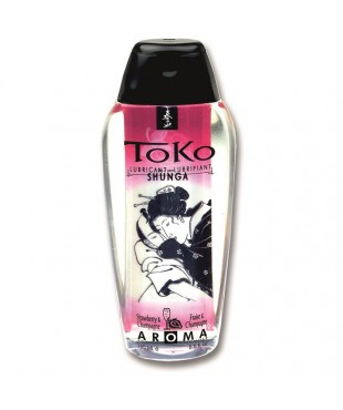 Shunga Lubricante Toko Aroma Vino de Fresa