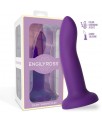 Dildo que Cambia de Color Purpura a Rosa Talla S 14 cm