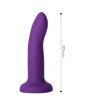 Dildo que Cambia de Color Purpura a Rosa Talla S 14 cm Dildo que Cambia de Color Purpura a Rosa Talla S 14 cm