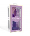 Dildo que Cambia de Color Purpura a Rosa Talla S 14 cm
