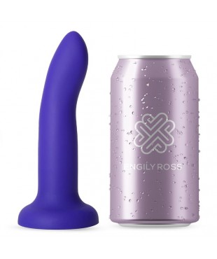 Dildo que Cambia de Color Purpura a Rosa Talla S 14 cm Dildo que Cambia de Color Purpura a Rosa Talla S 14 cm