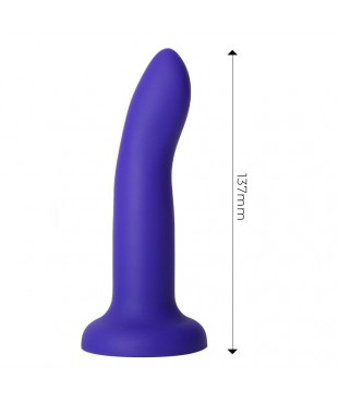 Dildo que Cambia de Color Purpura a Rosa Talla S 14 cm Dildo que Cambia de Color Purpura a Rosa Talla S 14 cm