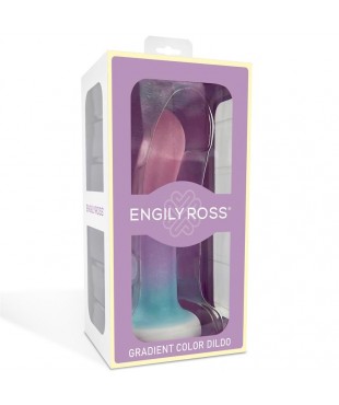 Dildo con Ventosa Color Degrado 136 cm Dildo con Ventosa Color Degrado 136 cm