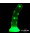 Dildo que Brilla en la Oscuridad Confetti Star 17 cm
