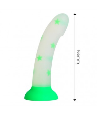 Dildo que Brilla en la Oscuridad Confetti Star 17 cm Dildo que Brilla en la Oscuridad Confetti Star 17 cm