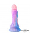 Dildo Dragon Brilla en la Oscuridad 18 cm