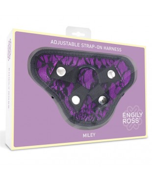 Miley Arnes Universal Ajustable 3 Anillo de Silicona Purpura Miley Arnes Universal Ajustable 3 Anillo de Silicona Purpura