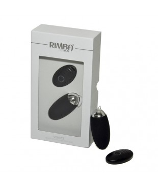 Huevo Vibrador con Control Remoto Venice Negro