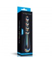 Dildo de Cristal que Brilla en la Oscuridad Twilight Gleam Rising Ripples