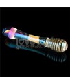 Dildo de Cristal que Brilla en la Oscuridad Twilight Gleam Twin Pleasures