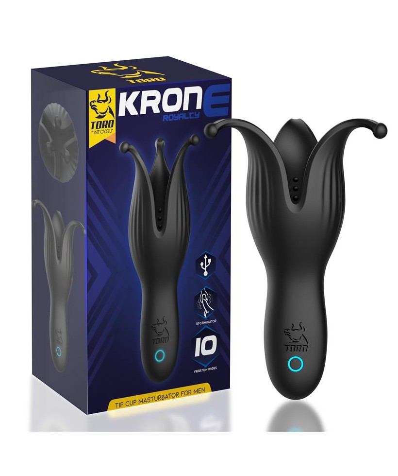 Krone Copa Masturbadora para el Pene Silicona USB