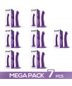 Pack de 7 Bouncy Dildo Silicona Liquida Flexible 65 165 cm