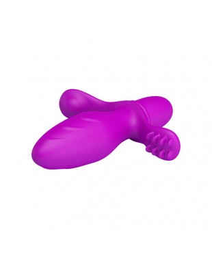 Plur Anal con Vibración Fitch Color Púrpura
