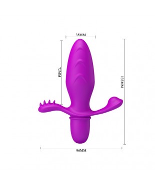 Plur Anal con Vibracion Fitch Color Purpura Plur Anal con Vibracion Fitch Color Purpura