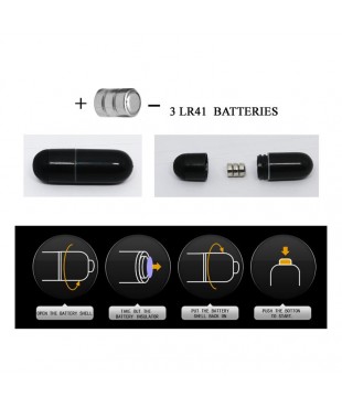 Anillo Vibrador Eudora Color Negro Anillo Vibrador Eudora Color Negro