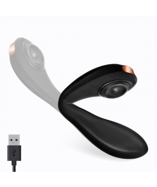 Pulsar Vibrador con Pulsacion y Esqueleto Articulado Silicona USB Pulsar Vibrador con Pulsacion y Esqueleto Articulado Silicona USB