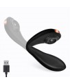 Pulsar Vibrador con Pulsacion y Esqueleto Articulado Silicona USB