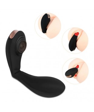 Pulsar Vibrador con Pulsacion y Esqueleto Articulado Silicona USB Pulsar Vibrador con Pulsacion y Esqueleto Articulado Silicona USB