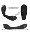 Pulsar Vibrador con Pulsacion y Esqueleto Articulado Silicona USB