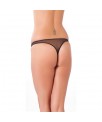 Tanga Abierto Color Negro Talla unica