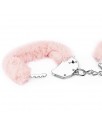 Esposas Metalicas con Pelo Rosa