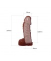 Baile Funda para Pene Wolftooth Color Marron