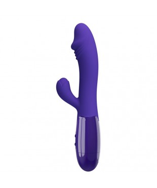 Snappy-Youth Vibrador de Conejito 2 Motores