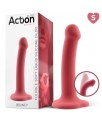 Bouncy Dildo Silicona Liquida Hiper Flexible 65 165 cm Talla S Burgundy