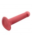 Bouncy Dildo Silicona Liquida Hiper Flexible 65 165 cm Talla S Burgundy