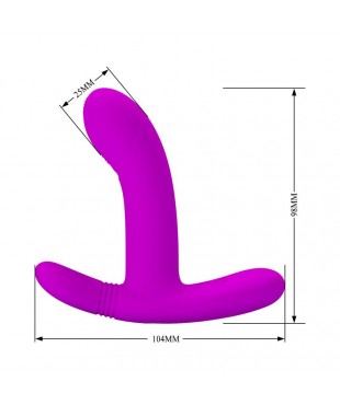 Geri Estimulador con Vibracion y Licking con Control Remoto Geri Estimulador con Vibracion y Licking con Control Remoto