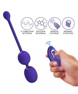 Willie Youth Bolas Kegel con Vibración y Control Remoto
