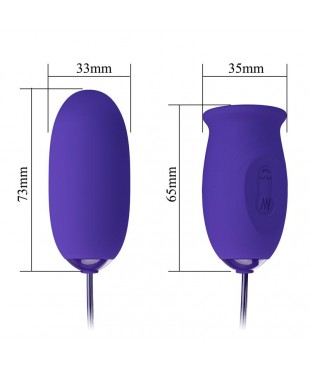 Daisy Youth Huevo Vibrador y Lengua Estimuladora
