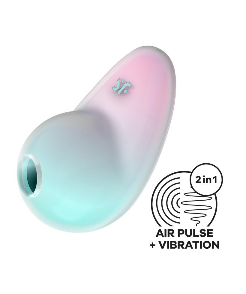 Pixie Dust Succionador de Clitoris con Vibracion Menta Rosa