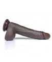 Severo Dildo Realista Turbo Shaking Thrusting Rotacion 360º Control Remoto Efecto Calor