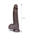 Severo Dildo Realista Turbo Shaking Thrusting Rotacion 360º Control Remoto Efecto Calor