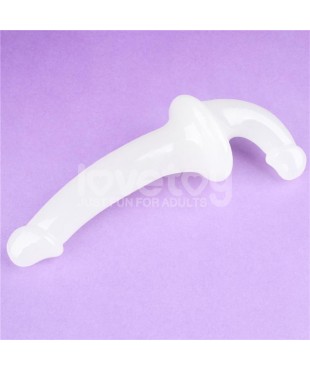 Dildo doble Lumino Play Luz Azul 10.5