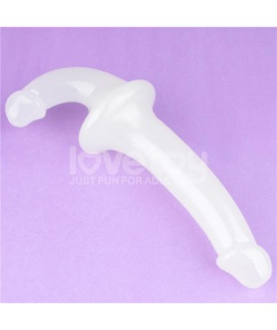 Dildo doble Lumino Play Luz Azul 105 Dildo doble Lumino Play Luz Azul 105