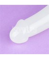 Dildo doble Lumino Play Luz Azul 105