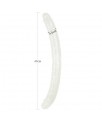 Dildo Doble Lumino Luz Azul 185