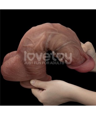 Dildo Dual Layered XXL 105 Negro Dildo Dual Layered XXL 105 Negro