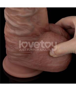 Dildo Dual Layered XXL 105 Negro Dildo Dual Layered XXL 105 Negro