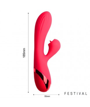 Turna Vibrador USB Rojo