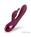 Brole Vibrador USB Rojo