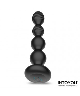 Mouve Plug Anal con Waving y Vibracion con Control Remoto 2 Motores