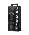 Mouve Plug Anal con Waving y Vibracion con Control Remoto 2 Motores