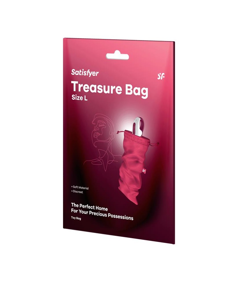 Bolsa de Almacenamiento Treasure Bag Talla L Rojo